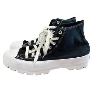 Converse Women's 11 Chuck Taylor All Star Sneakers Hi Lugged High Top Platform